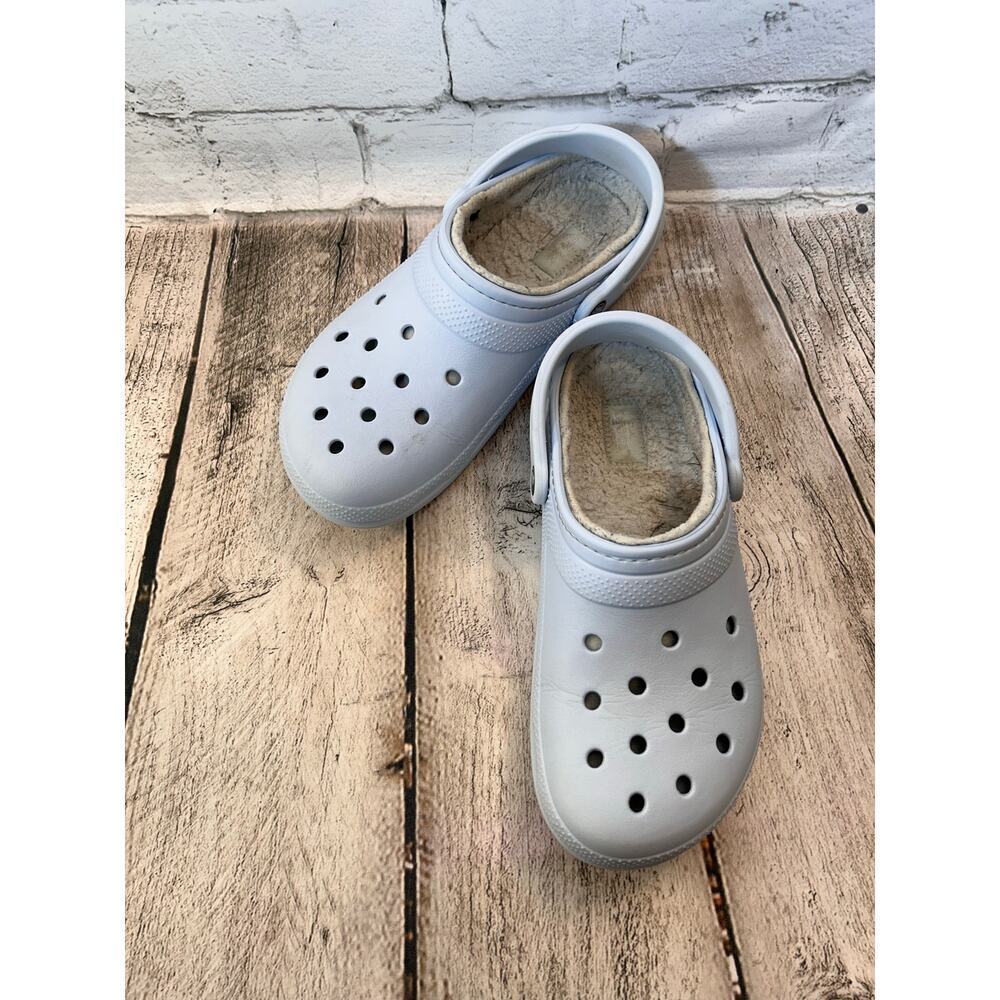 CROCS Unisex Adult Classic Lined Clogs / Size: M8 W10